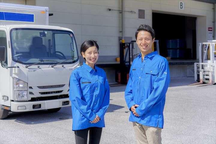 《江東区》週払いOK・3ｔ車でのデパートやセンターへの菓子や食品の配送ドライバー（Web面接OK・週休2日）