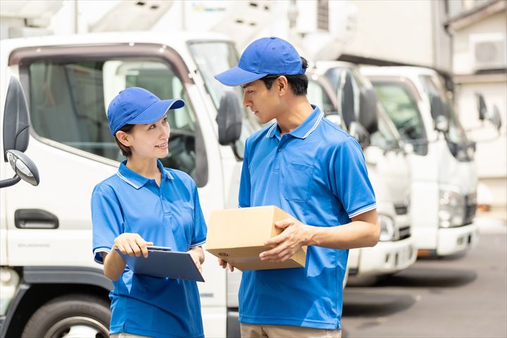 《習志野市》週払いOK・4ｔ車でのスーパーや企業などへの雑貨などの配送ドライバー！（Web面接OK・高時給）