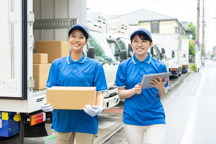 《戸田市》週払いOK・3ｔ車での書類の集配ドライバー！（土日祝休み・短時間11:00～17:00）