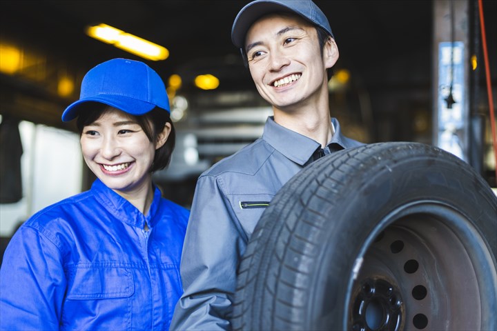 《磐田市》週払いOK・修理車両の管理スタッフ！（土日祝休み・未経験歓迎）